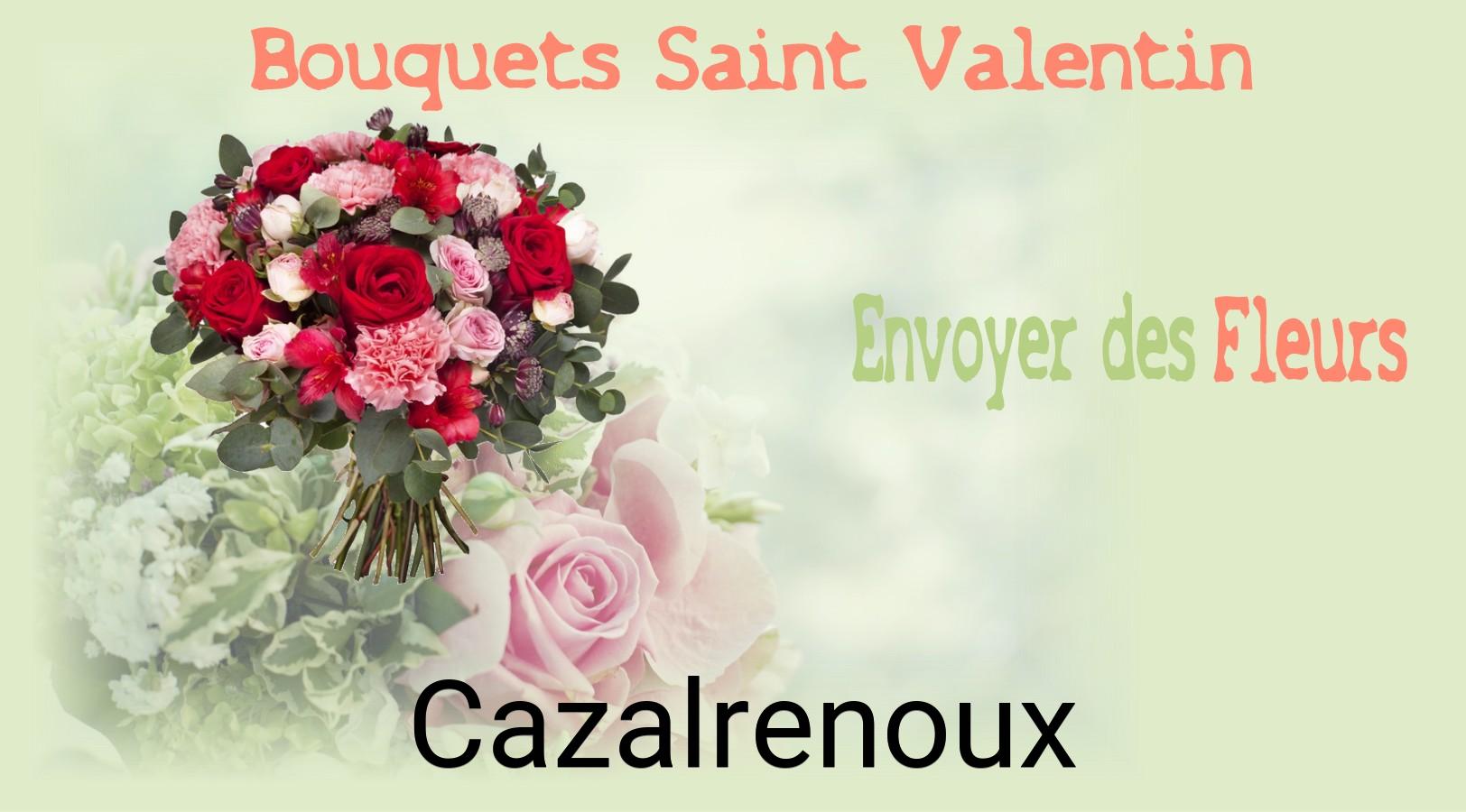 Roses de Saint-Valentin livrées à Cazalrenoux